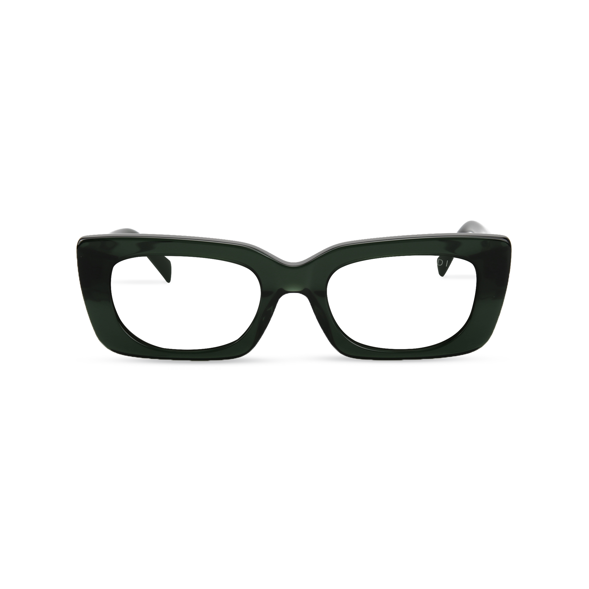 Dima Lola Crystal Green Frame Glasses 1