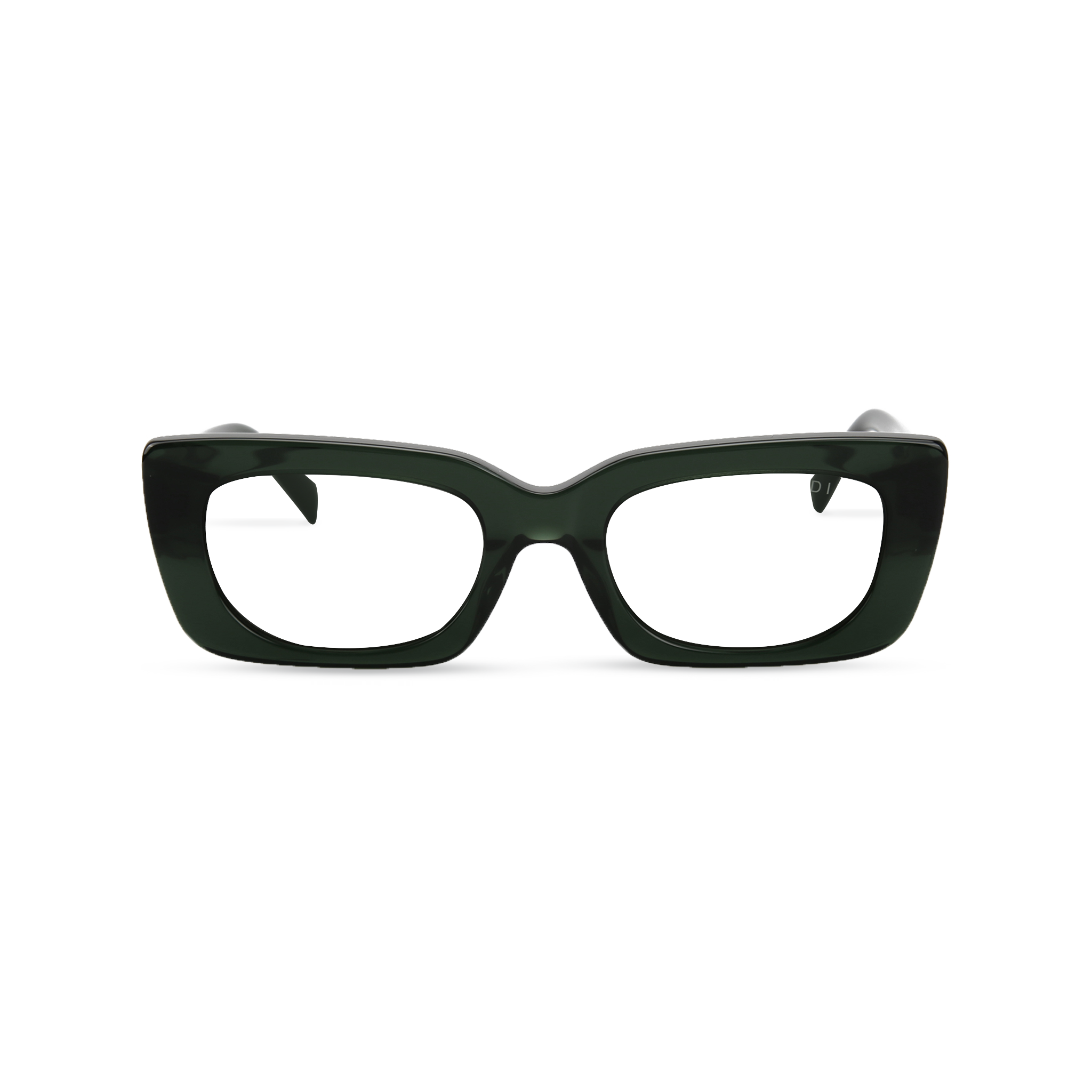 Dima Lola Crystal Green Frame Glasses 1