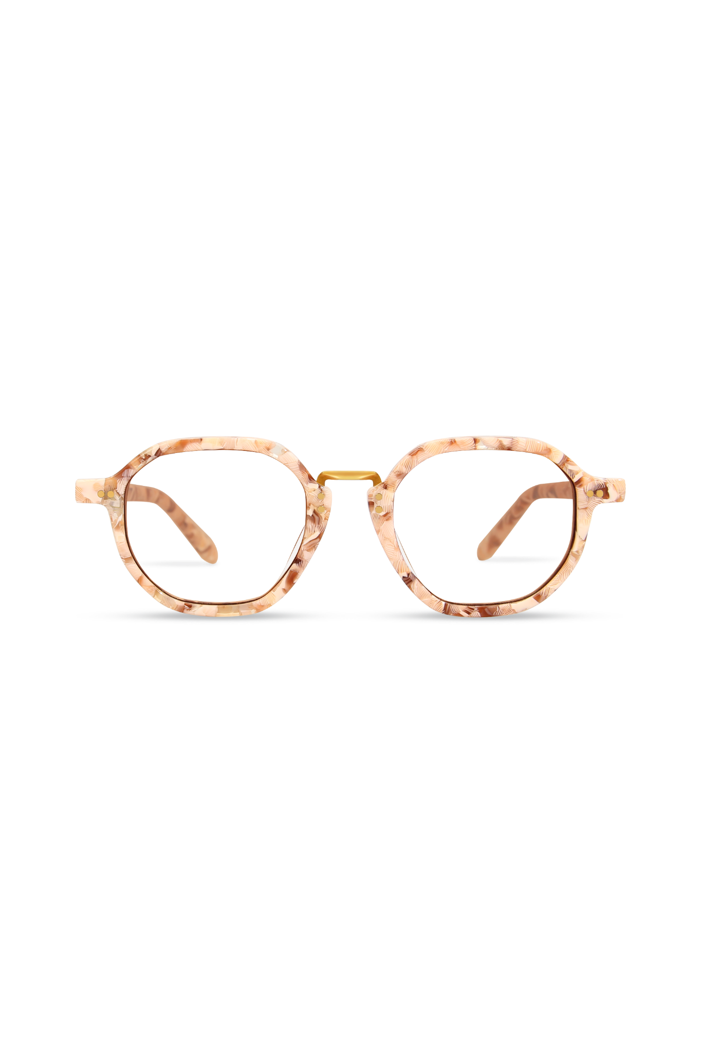 Luxis Pink Pearl Frame Glasses-image