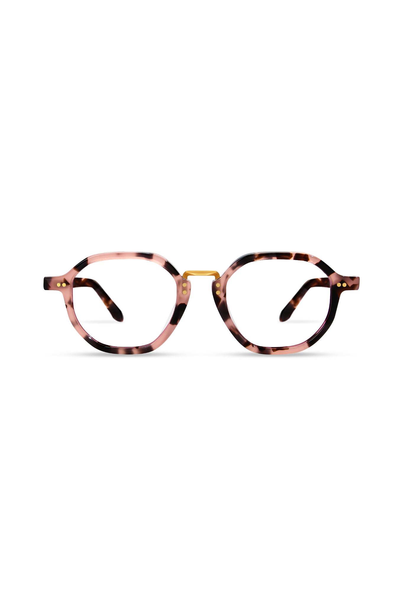 Luxis Pink Tortoise Frame Glasses-image