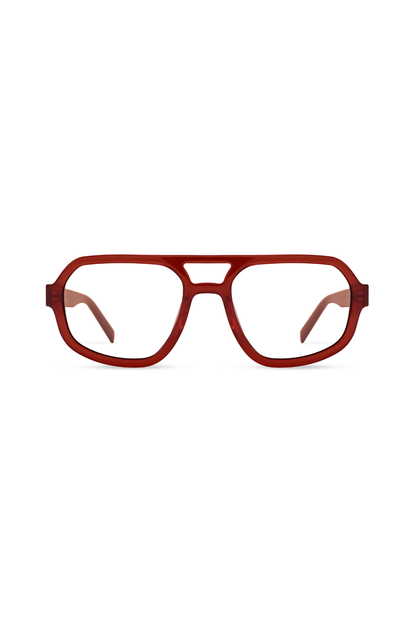 Naomi Honey Marple Frame Glasses