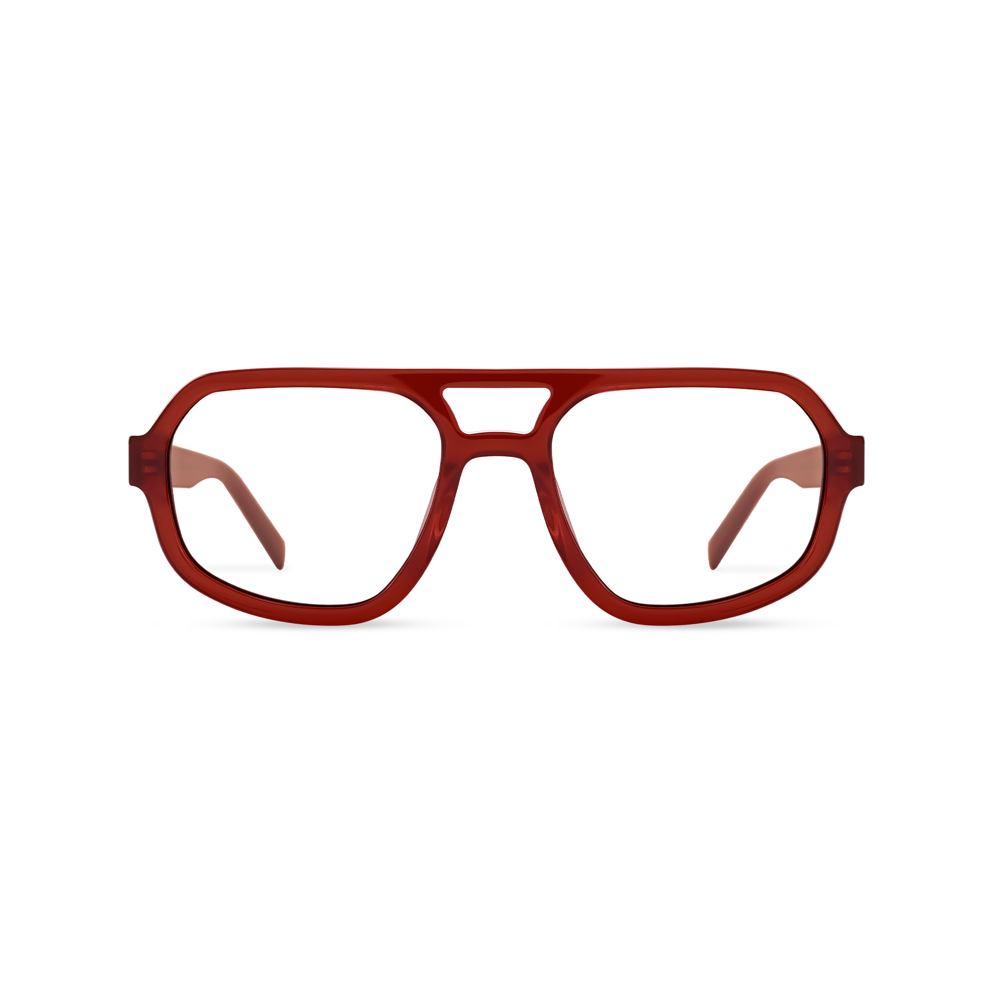 Naomi Honey Marple Frame Glasses