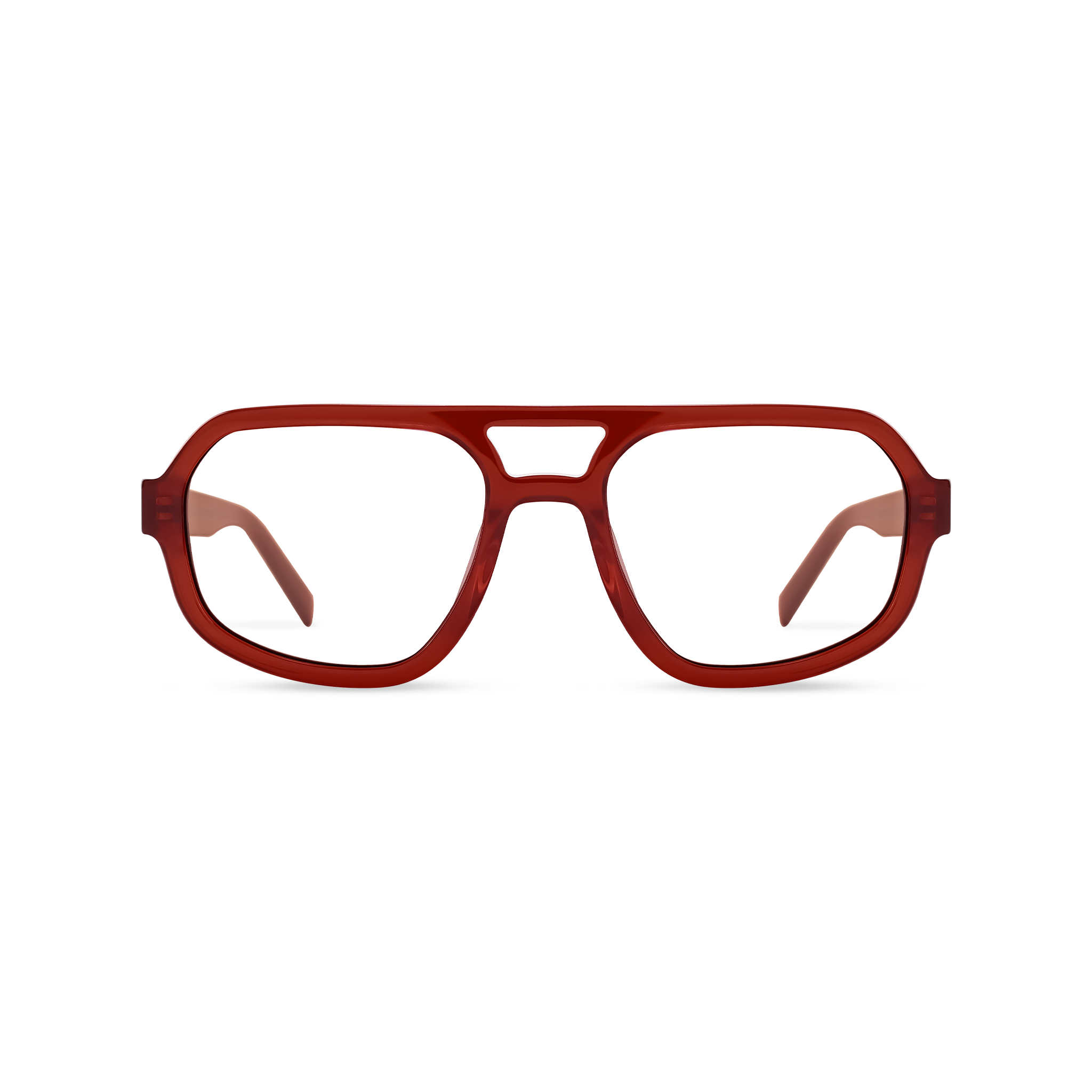 Naomi Honey Marple Frame Glasses