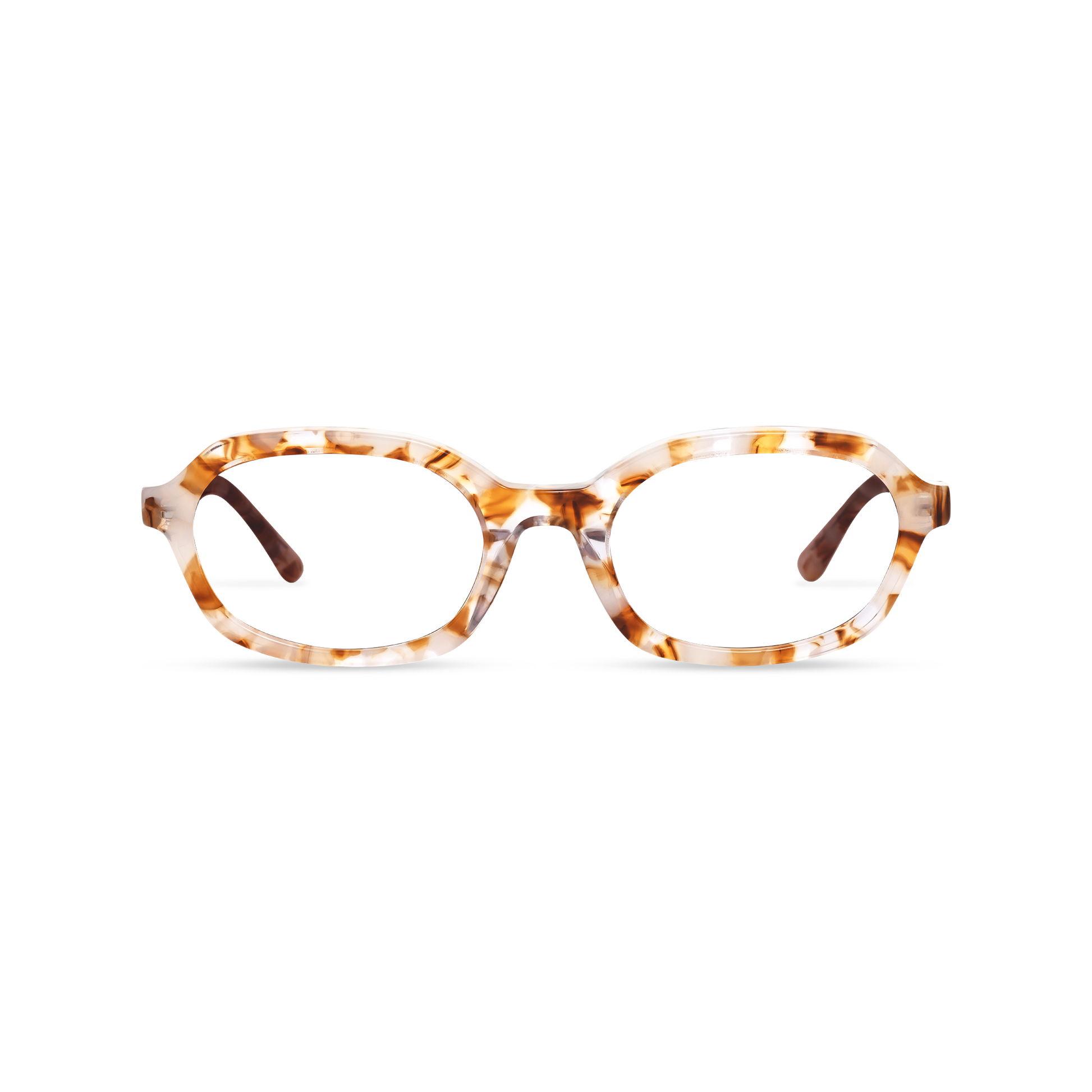 Rayna Brown Pearl Frame Glasses