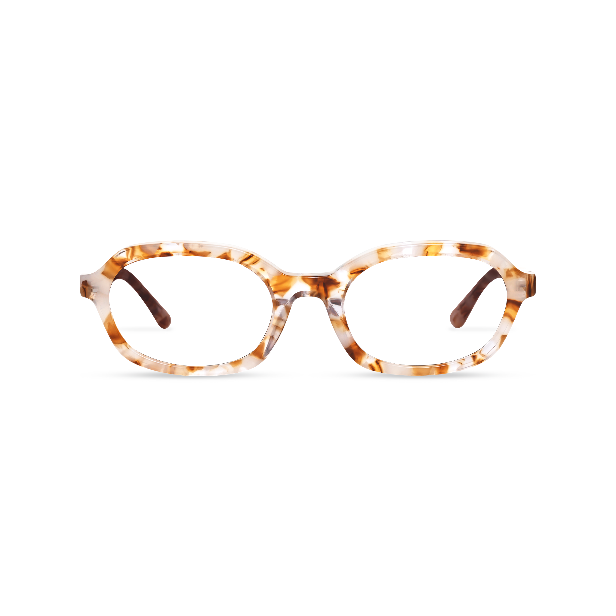 Rayna Brown Pearl Frame Glasses