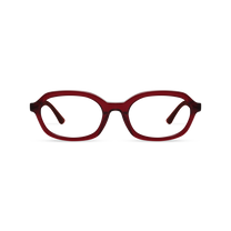 Rayna Crystal Red Frame Glasses