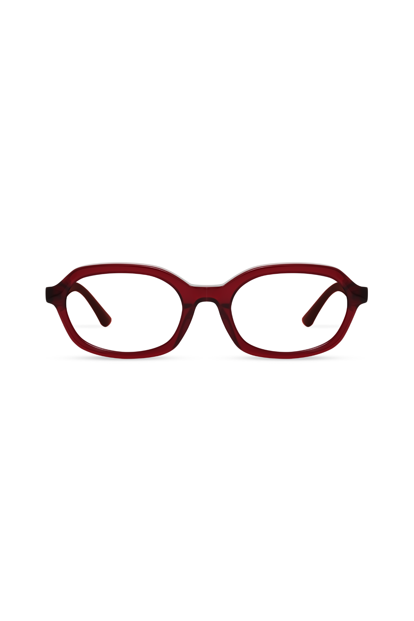 Rayna Crystal Red Frame Glasses-image