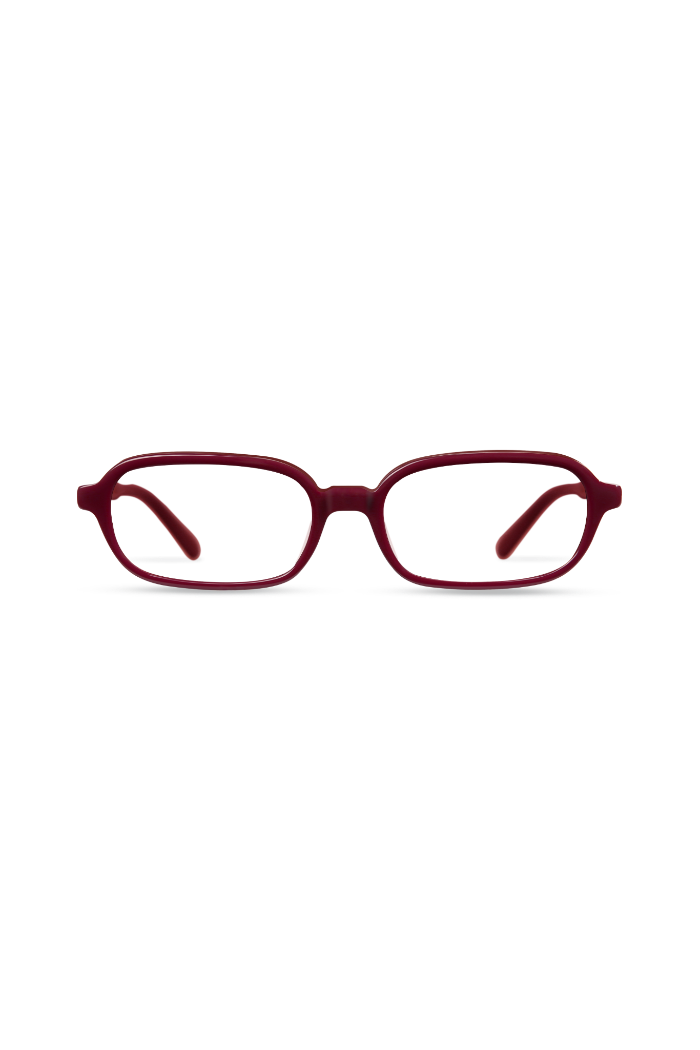 Dima Rikki Burgundy Frame Glasses 1