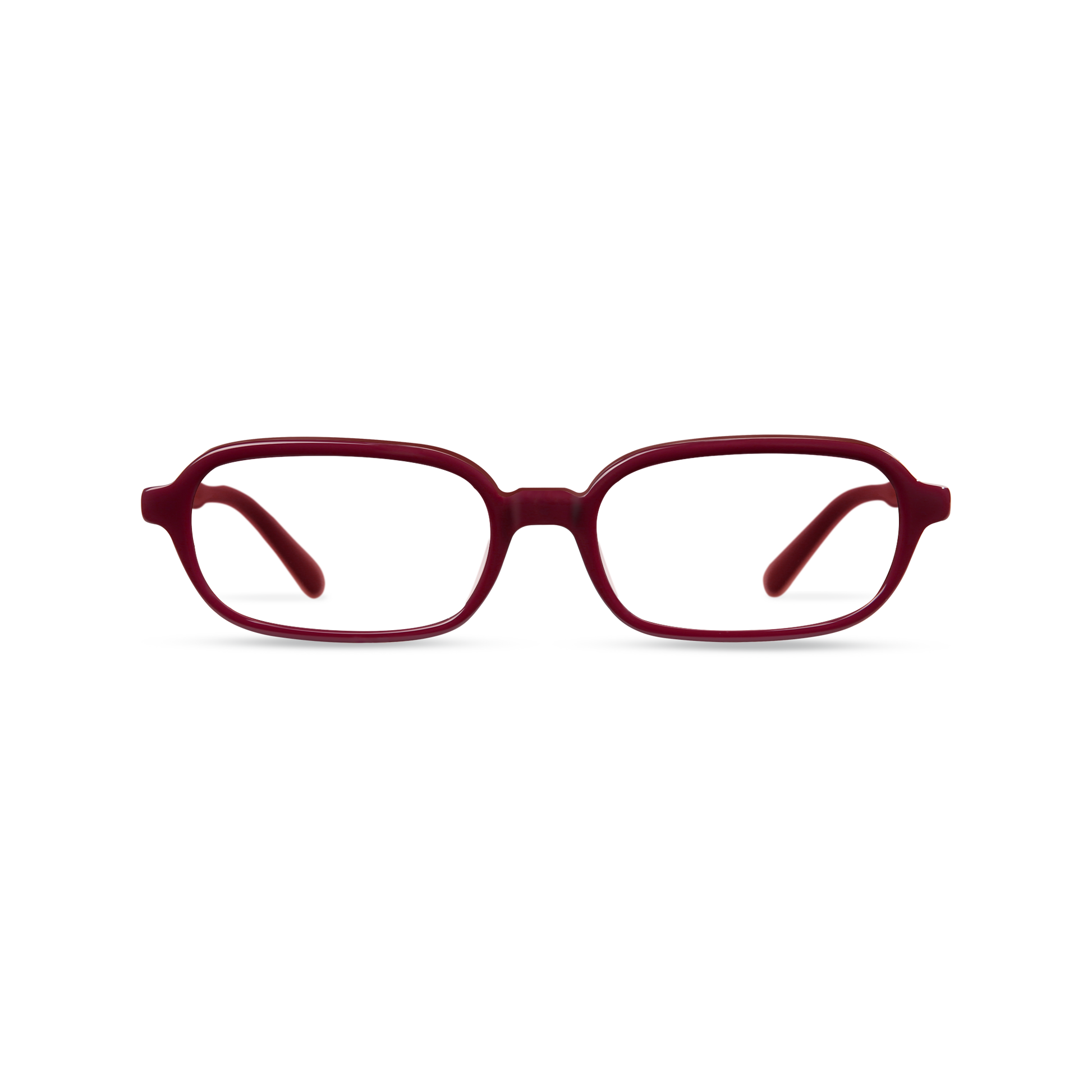 Dima Rikki Burgundy Frame Glasses 1