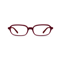 Dima Rikki Burgundy Frame Glasses 1