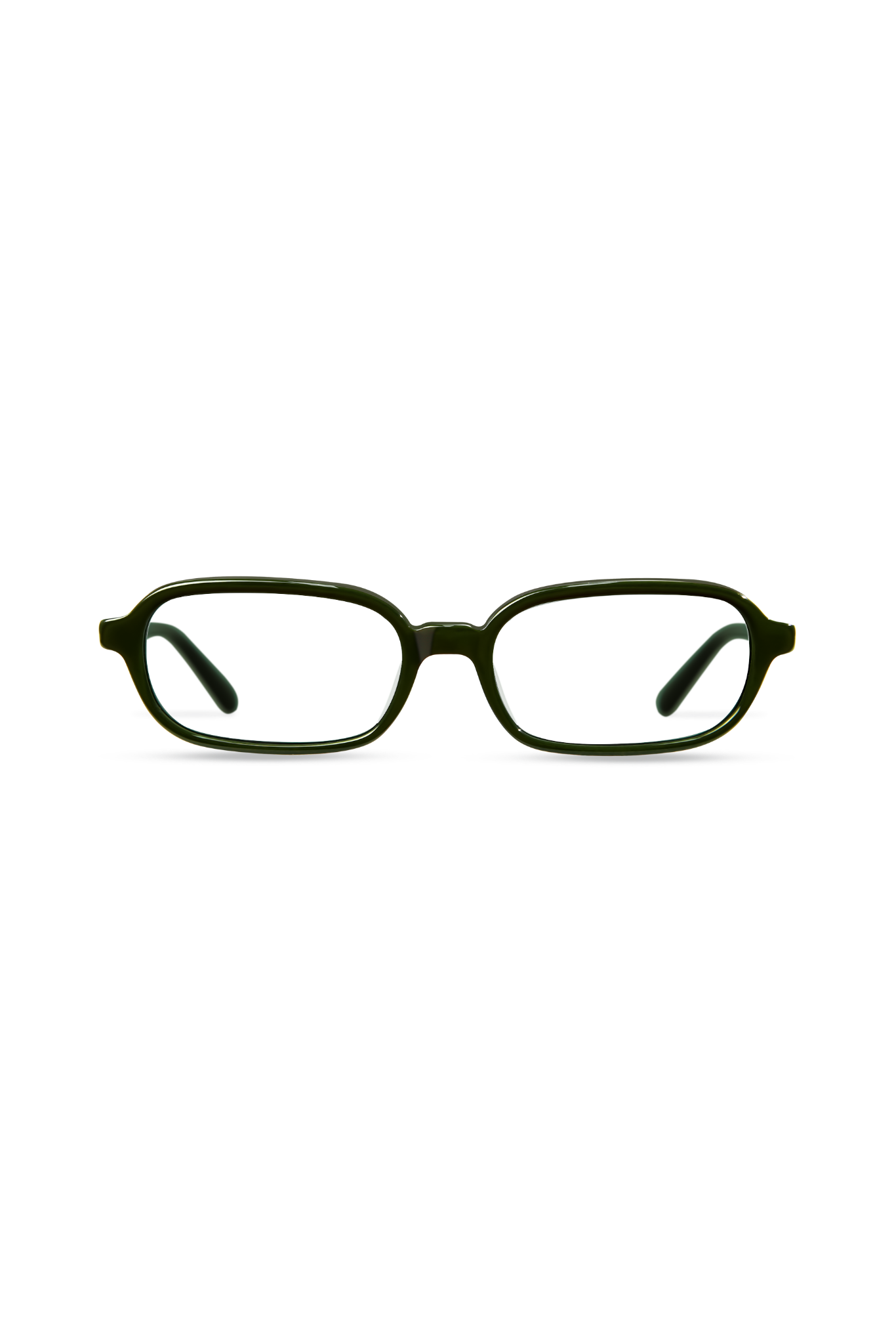 Rikki Dark Green Frame Glasses
