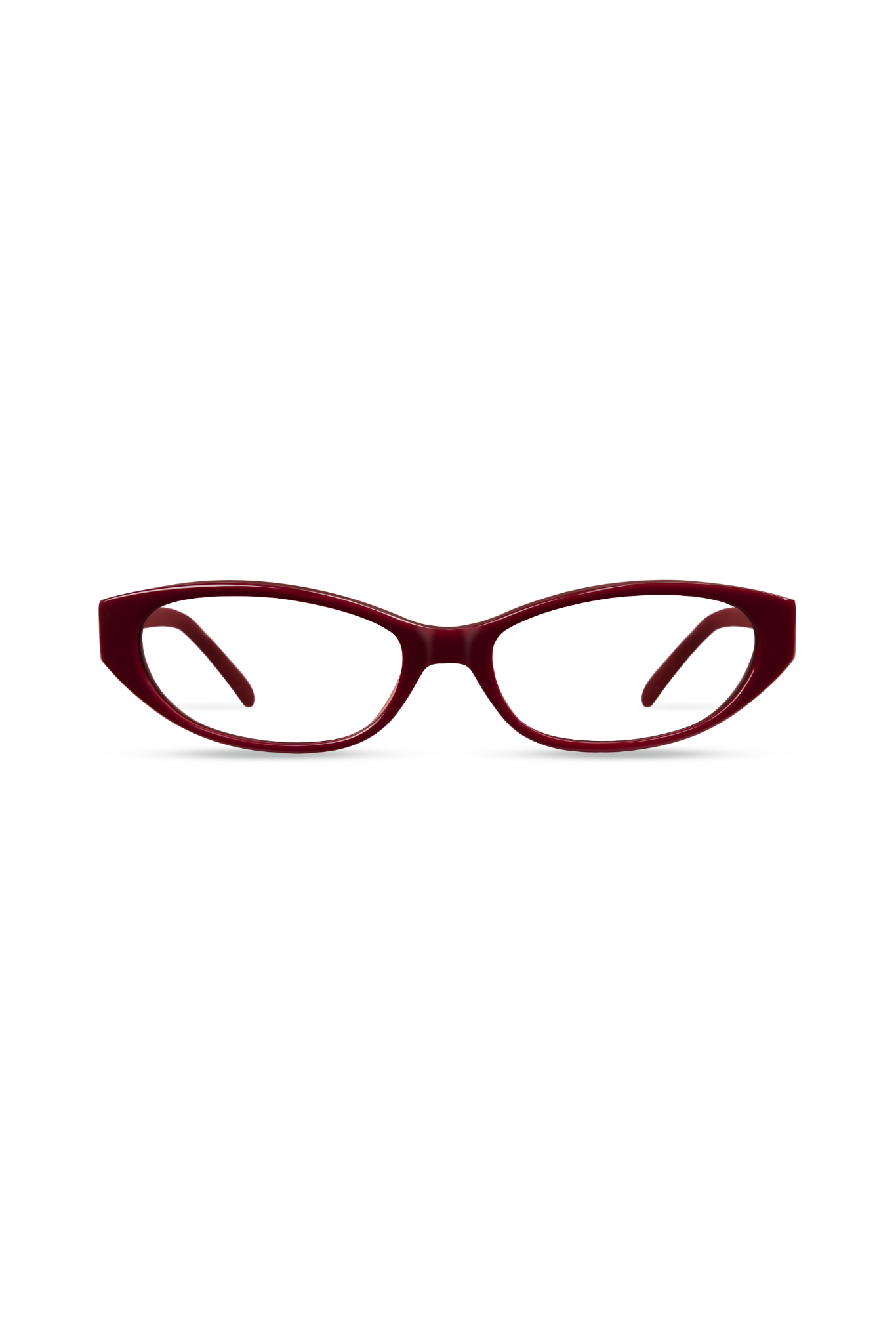 Dima Sammi Burgundy Frame Glasses 1