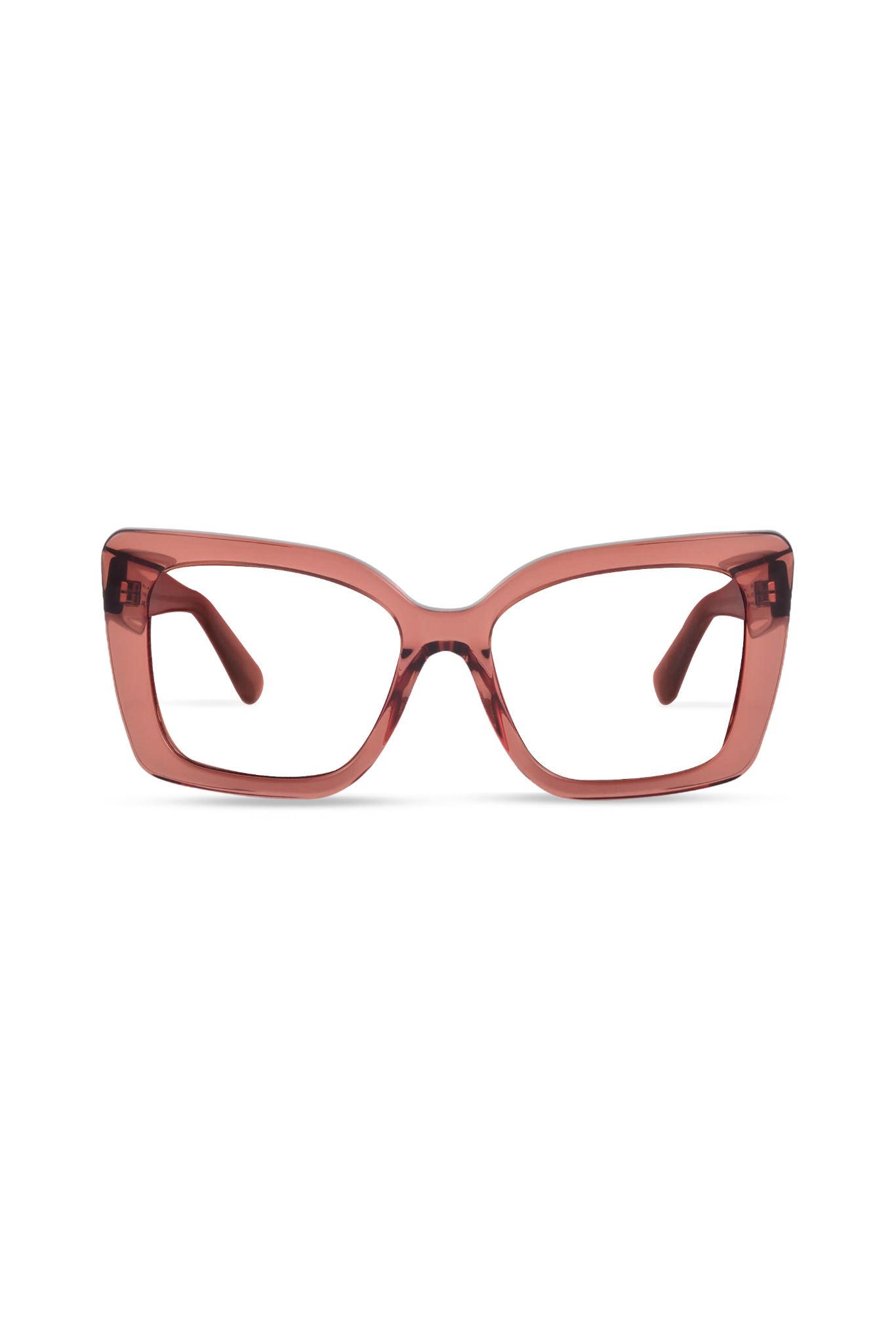 Stella Claret Frame Glasses