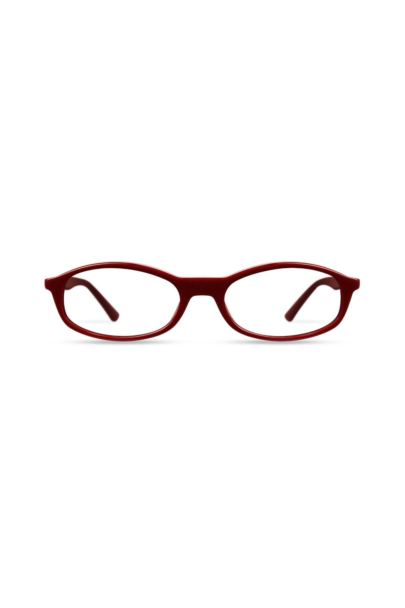 Sundra Burgundy Frame Glasses