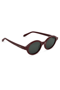 Dima Sunglasses Aila Burgundy Frame Grey Lens 3