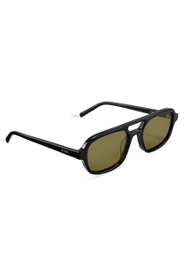 Dima Sunglasses Corey Black Frame Olive Lens 3