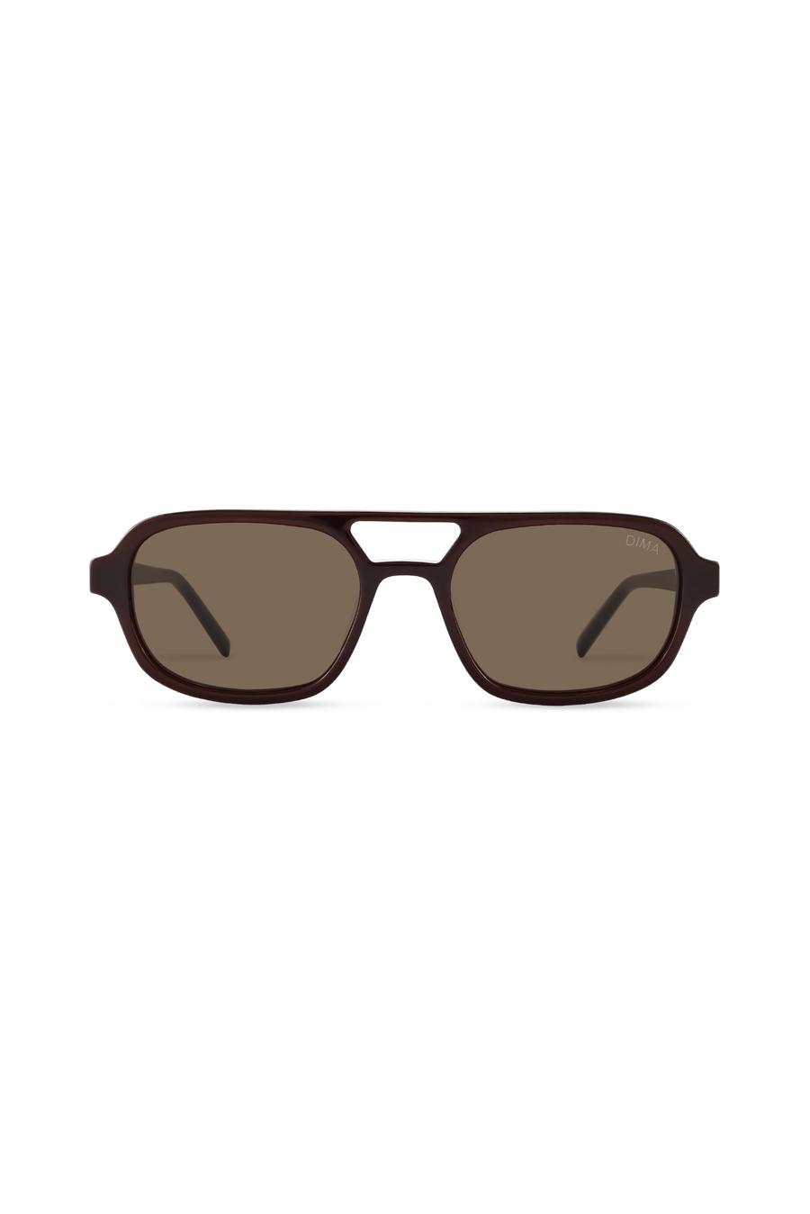 Dima Sunglasses Corey Brown Frame Brown Lens 1