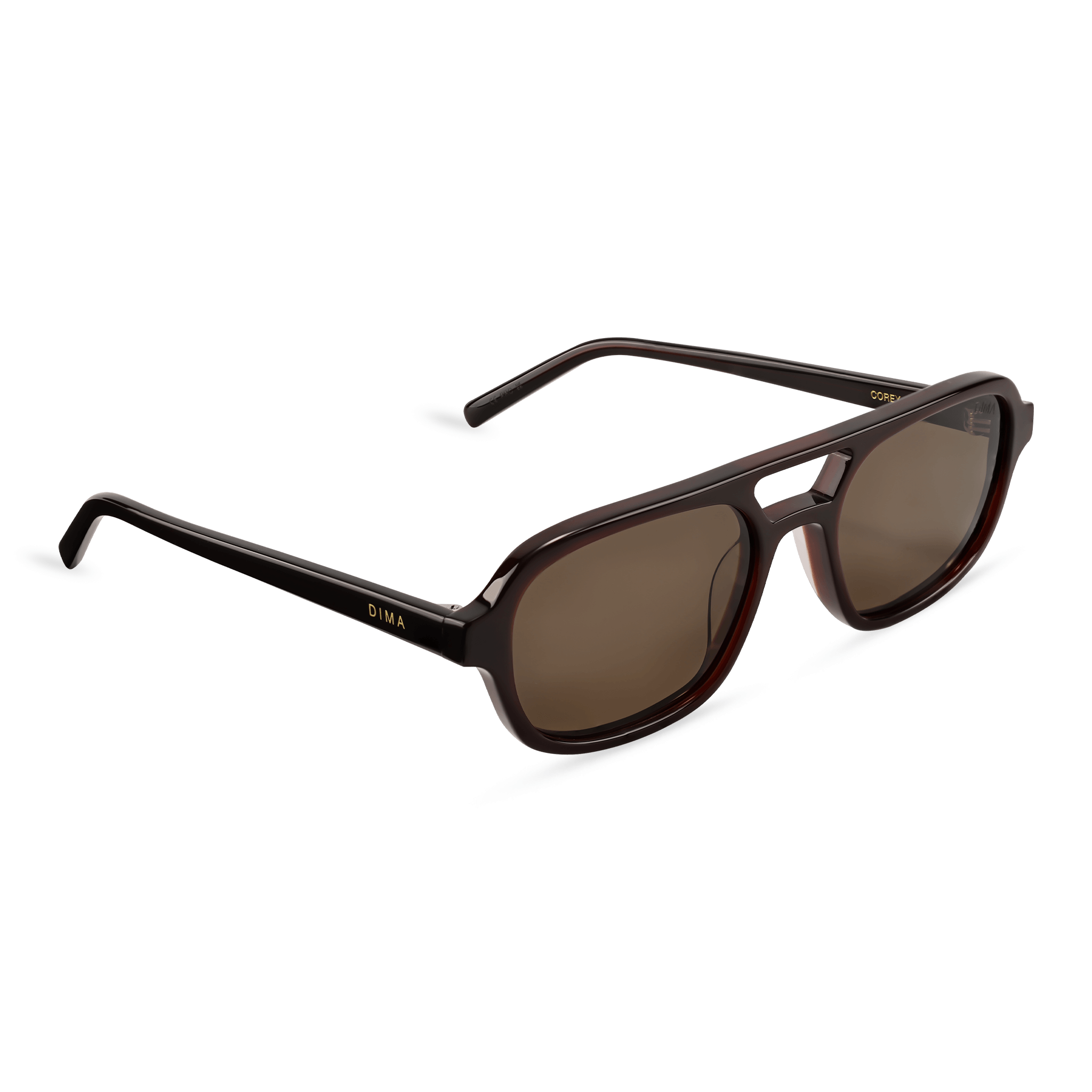 Dima Sunglasses Corey Brown Frame Brown Lens 3