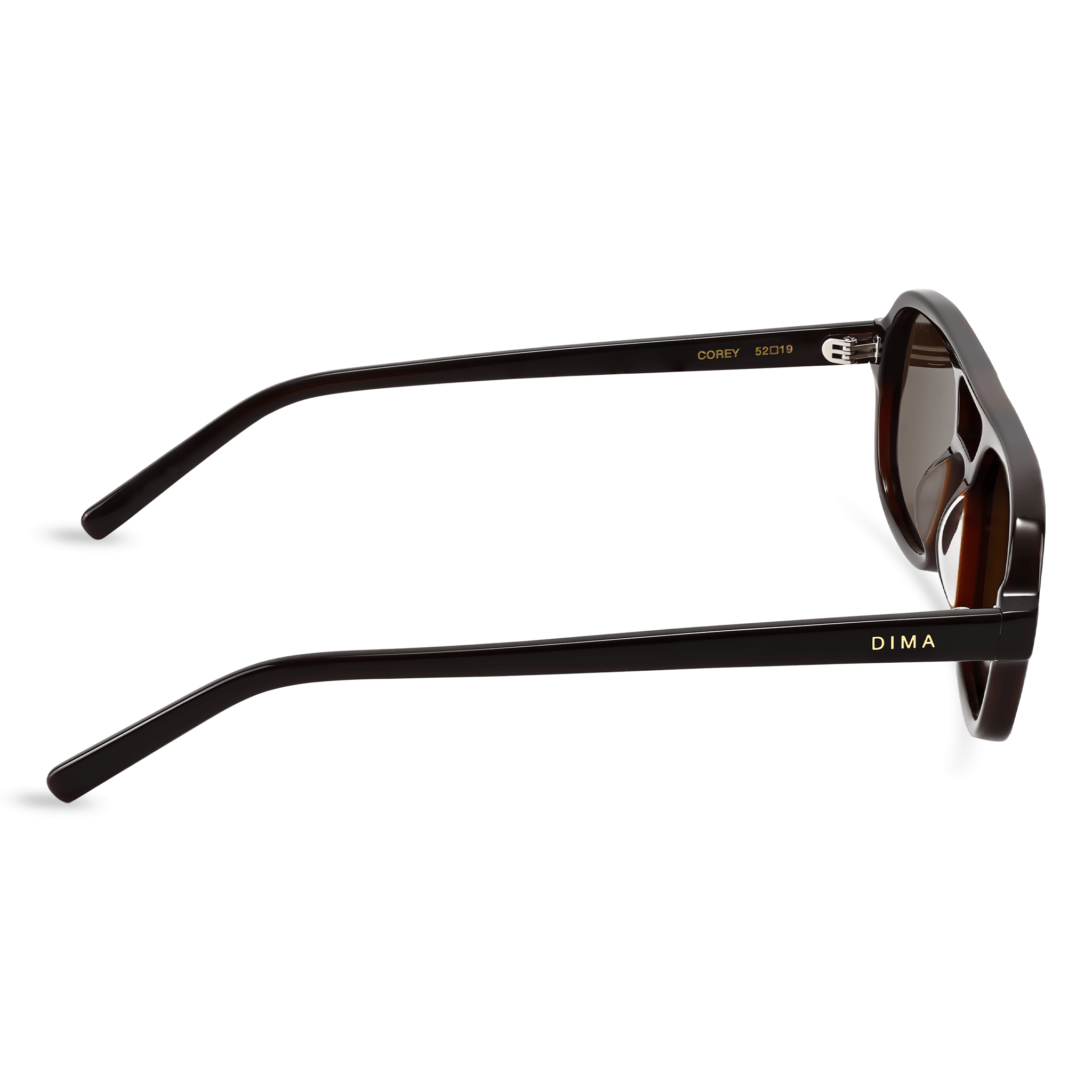 Dima Sunglasses Corey Brown Frame Brown Lens 4