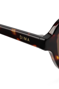 Dima Sunglasses Corey Dark Tortoise Frame Brown Lens 5