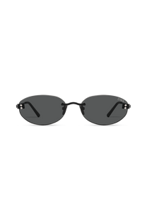 Dima Sunglasses Elara Black Frame Grey Lens 1