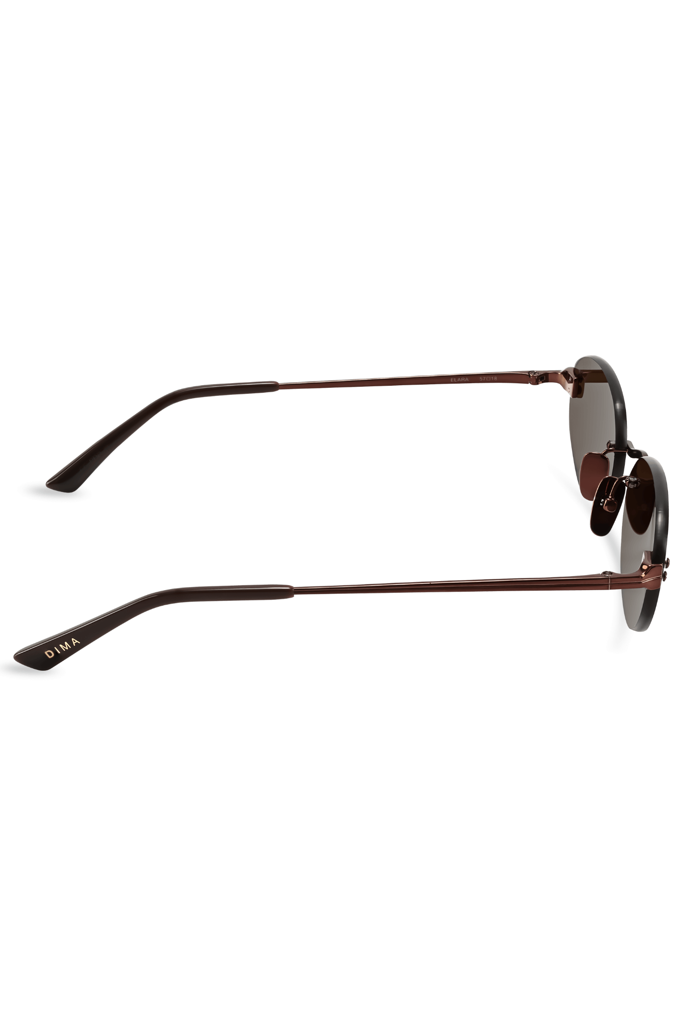 Dima Sunglasses Elara Brown Frame Brown Lens 4