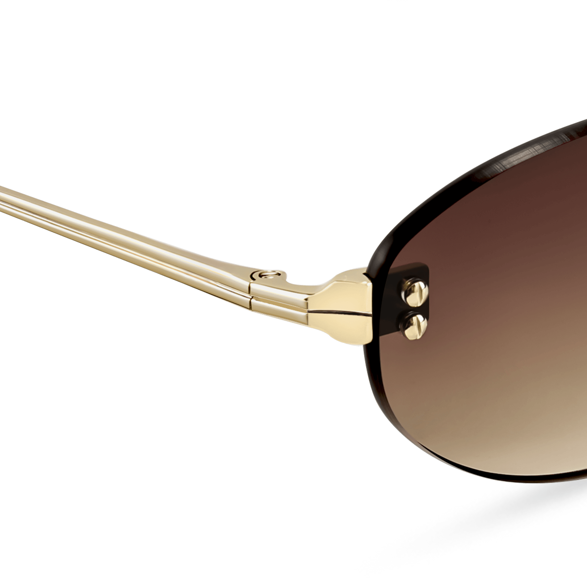 Dima Sunglasses Elara Gold/Dark Tortoise Frame Brown Gradient Lens 5