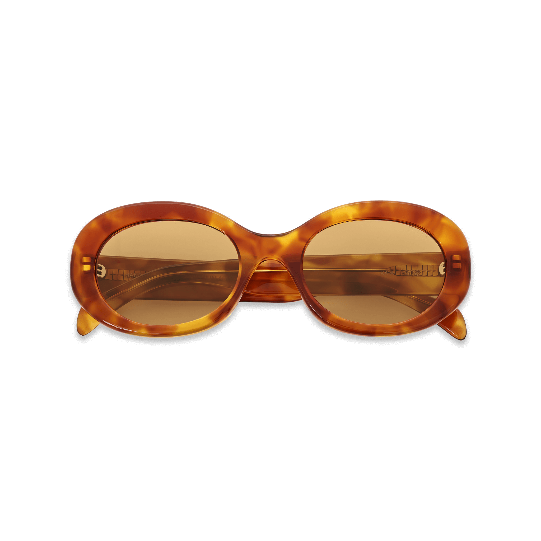 Dima Sunglasses Kaia Light Amber Tortoise Frame Yellow Lens 2