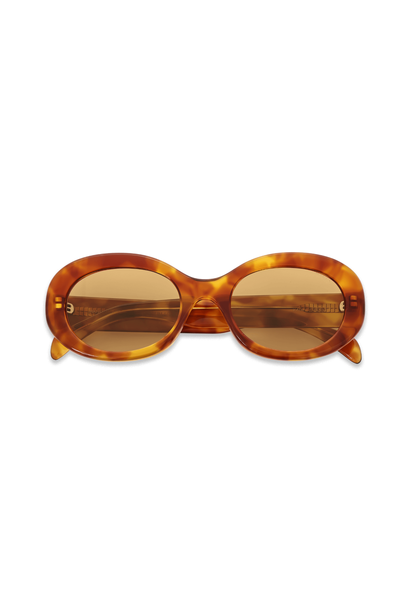 Dima Sunglasses Kaia Light Amber Tortoise Frame Yellow Lens 2