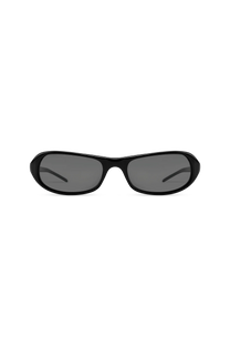Dima Sunglasses Linea Black Frame Grey Lens 1