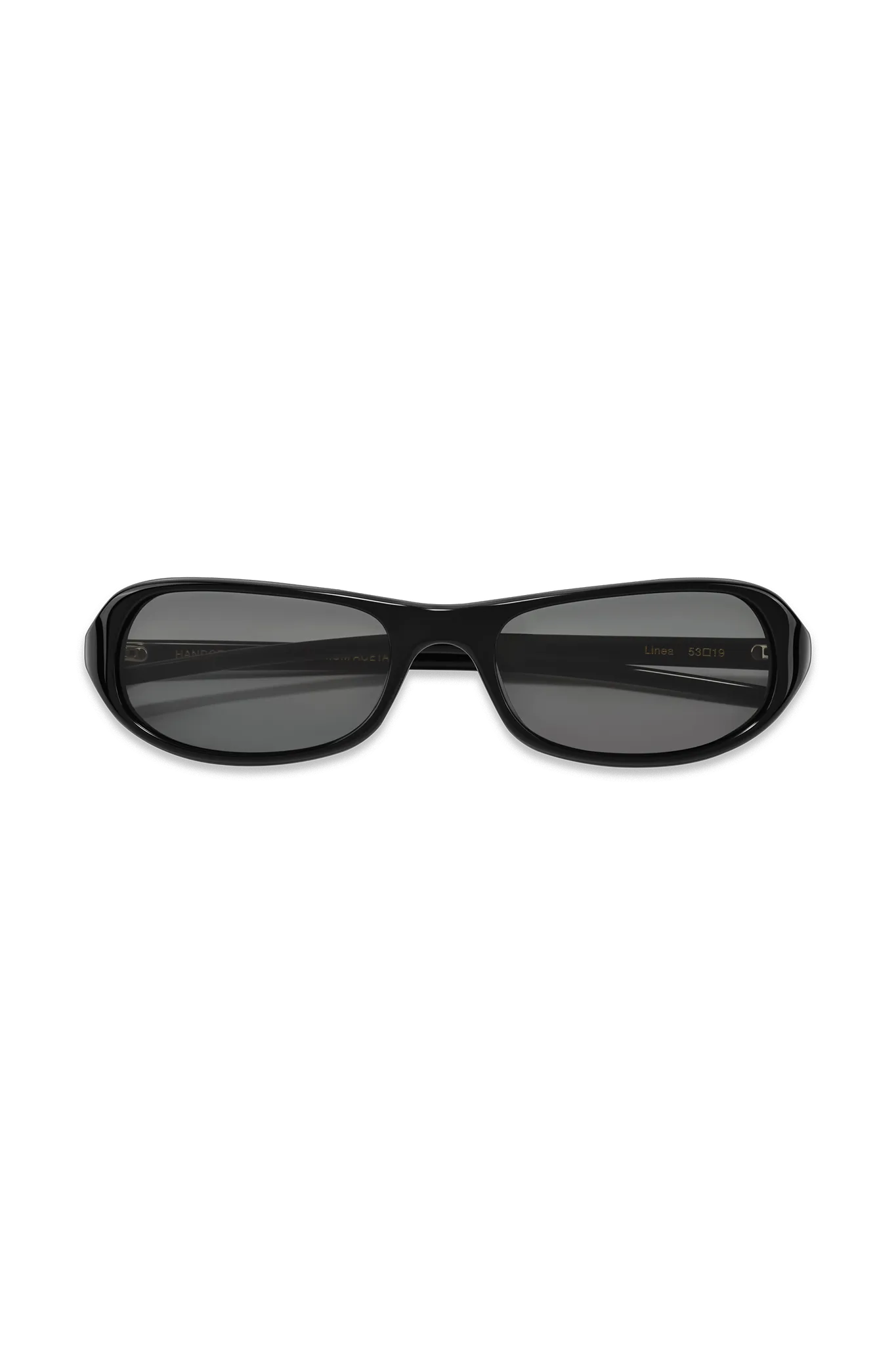 Dima Sunglasses Linea Black Frame Grey Lens 2