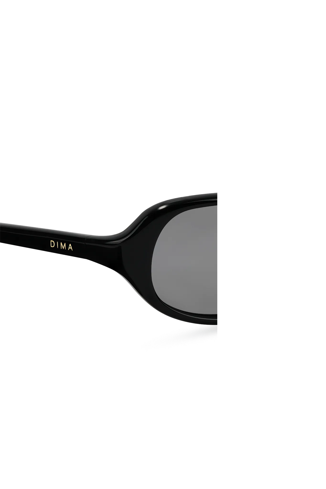 Dima Sunglasses Linea Black Frame Grey Lens 5