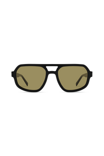Dima Sunglasses Naomi Black Frame Olive Lens 1