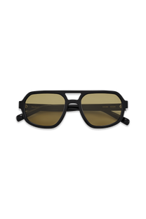 Dima Sunglasses Naomi Black Frame Olive Lens 2
