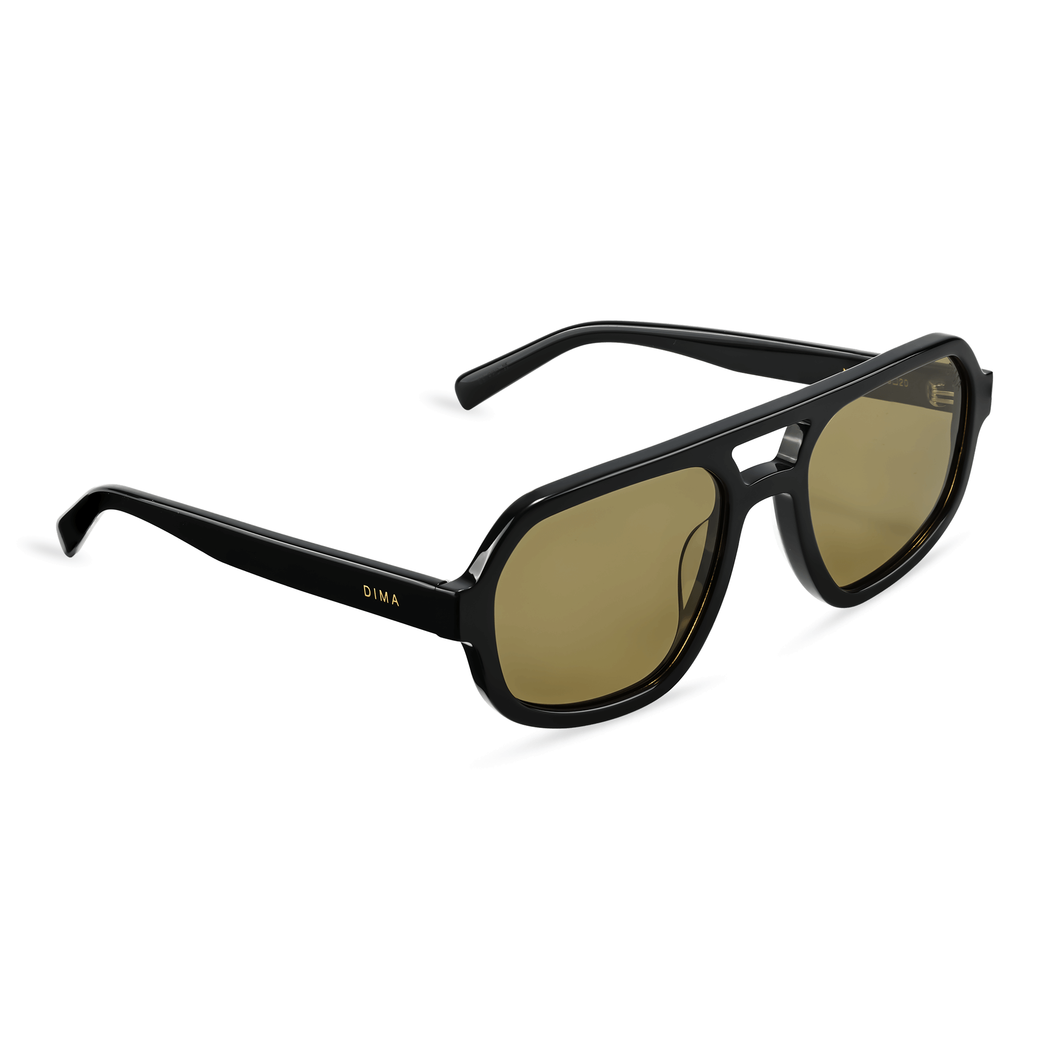 Dima Sunglasses Naomi Black Frame Olive Lens 3