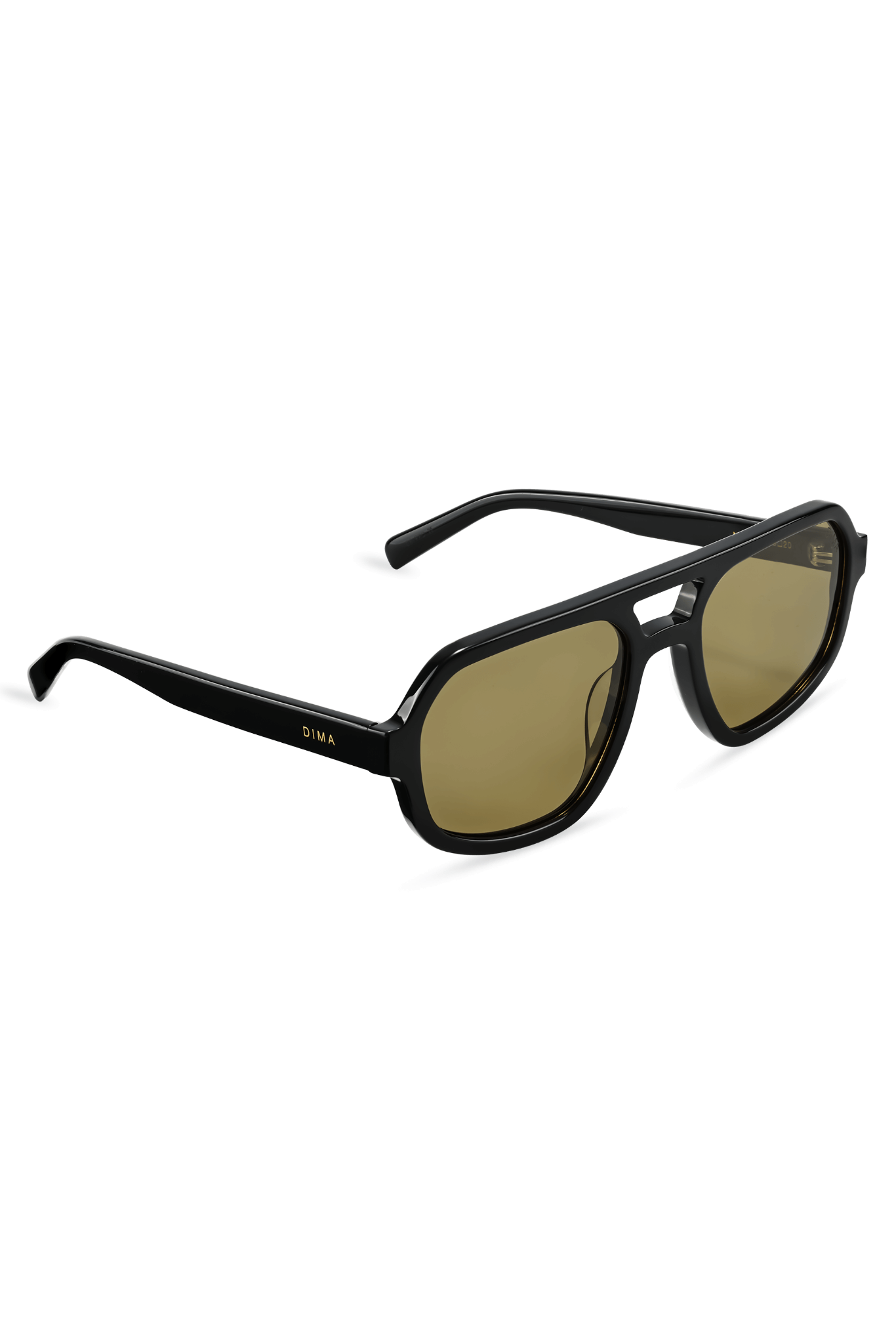 Dima Sunglasses Naomi Black Frame Olive Lens 3