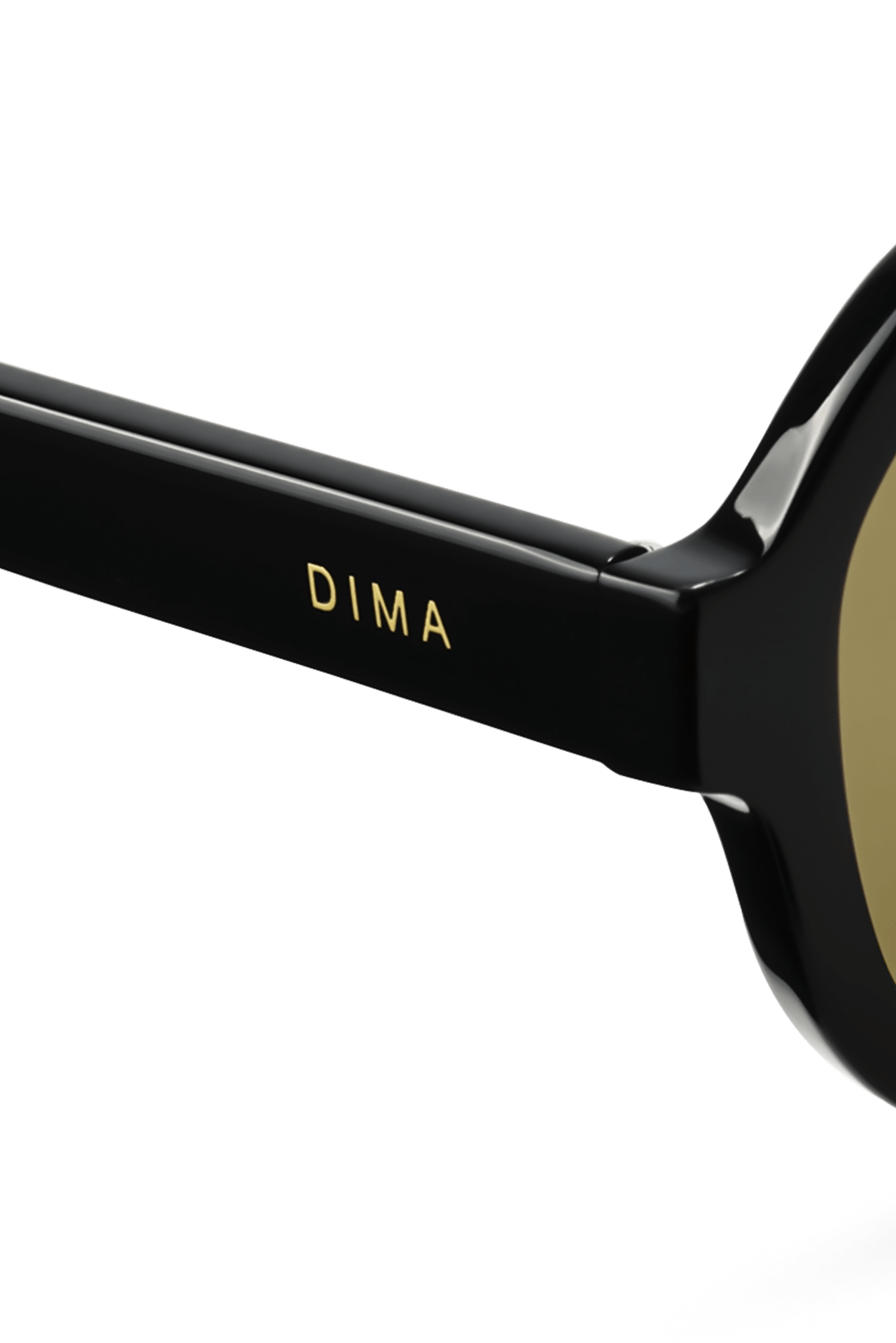 Dima Sunglasses Naomi Black Frame Olive Lens 5