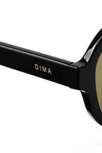 Dima Sunglasses Naomi Black Frame Olive Lens 5