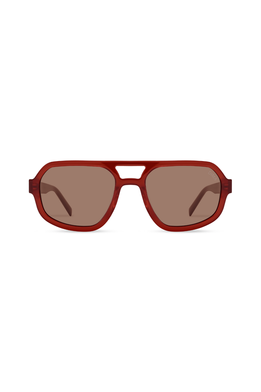 Dima Sunglasses Naomi Honey Marple Frame Warm Tea-brown Gradient Lens 1