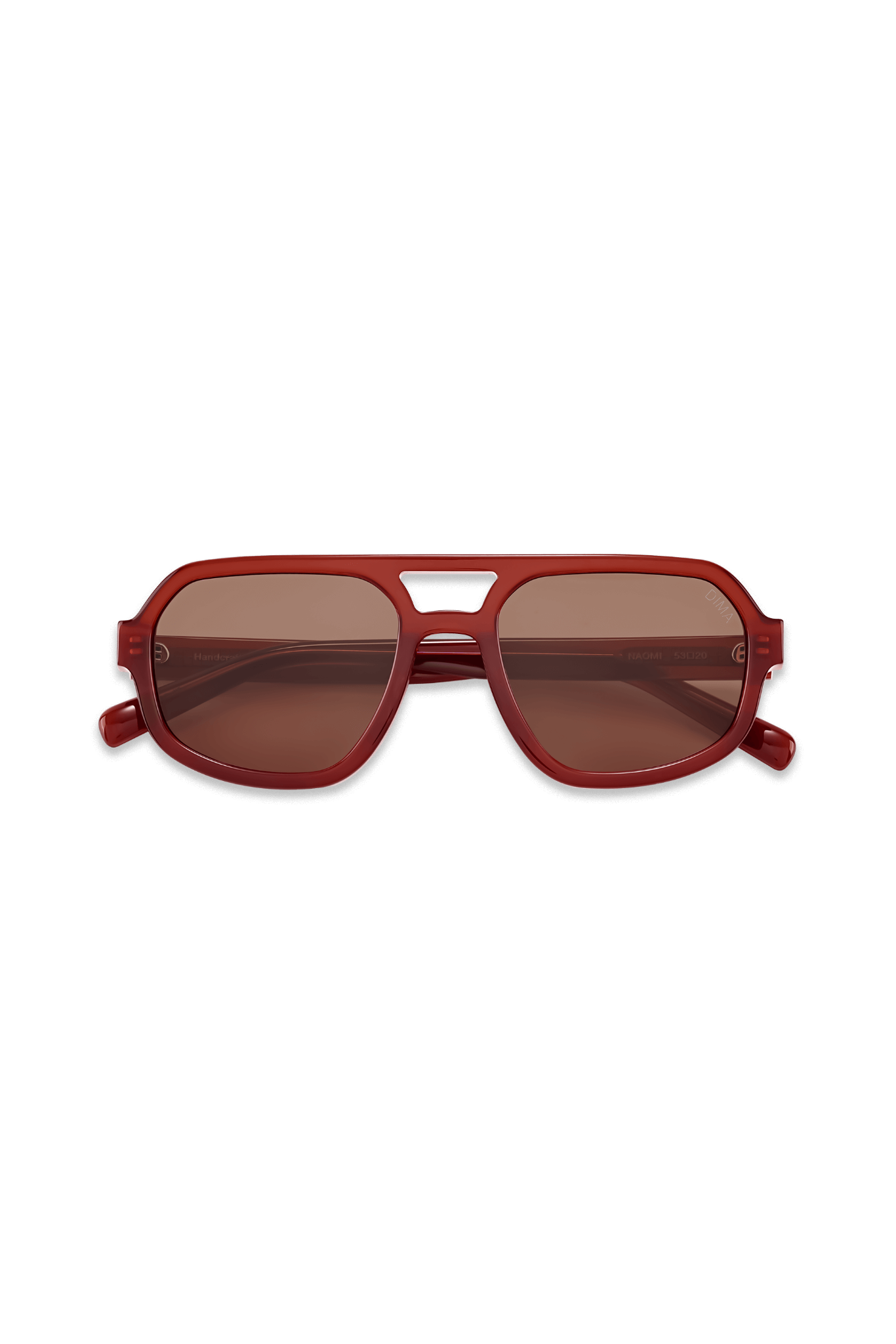 Dima Sunglasses Naomi Honey Marple Frame Warm Tea-brown Gradient Lens 2