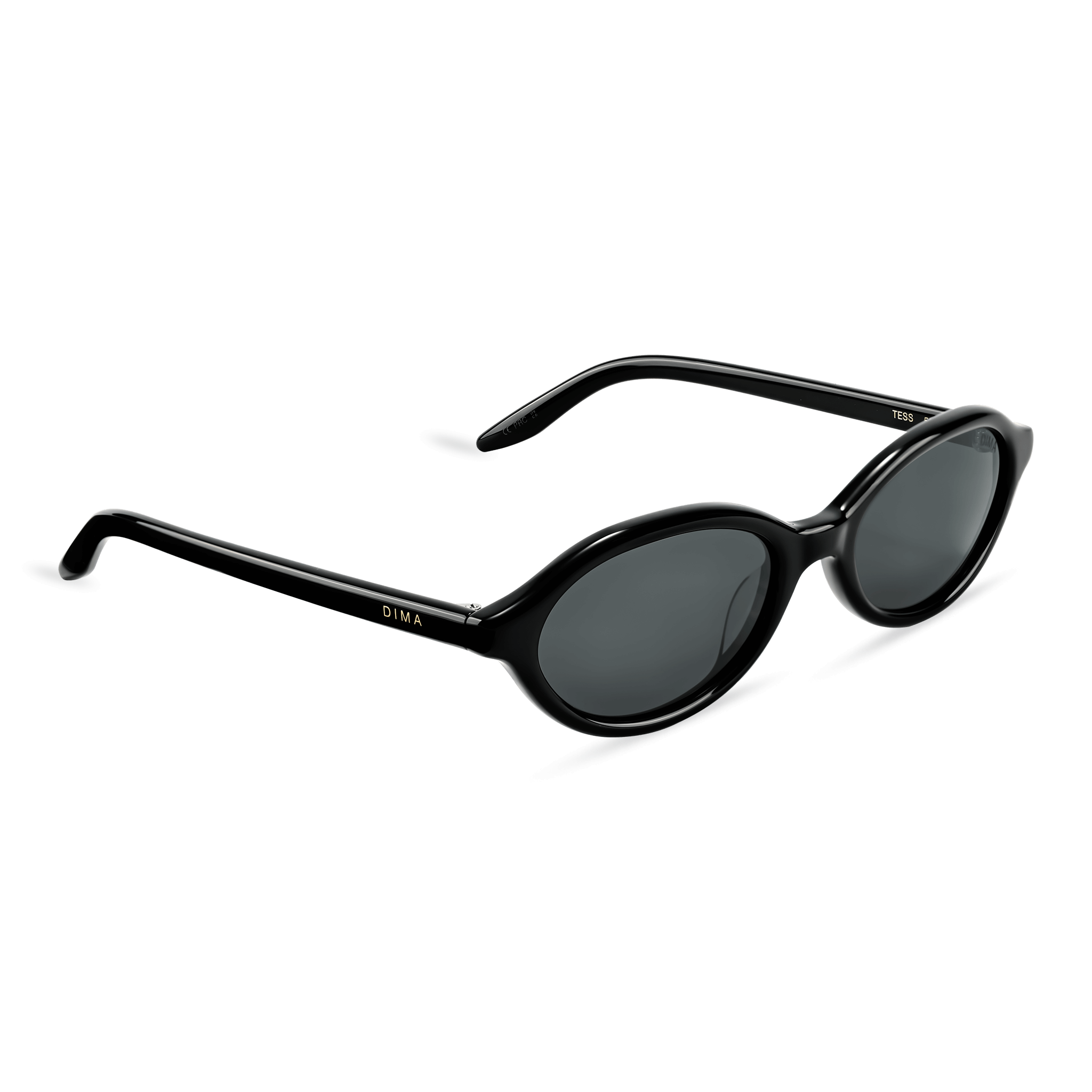 Dima Sunglasses Tess Black Frame Grey Lens 3