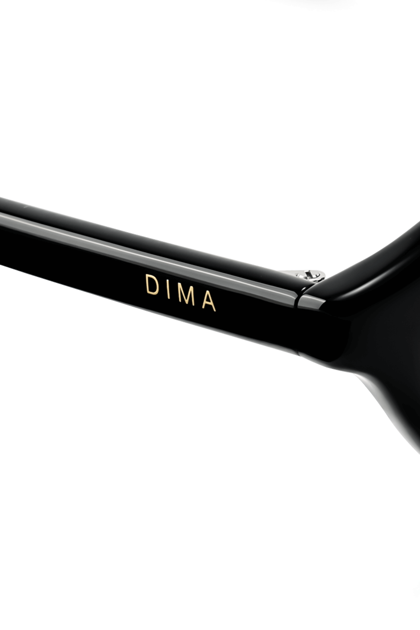 Dima Sunglasses Tess Black Frame Grey Lens 5