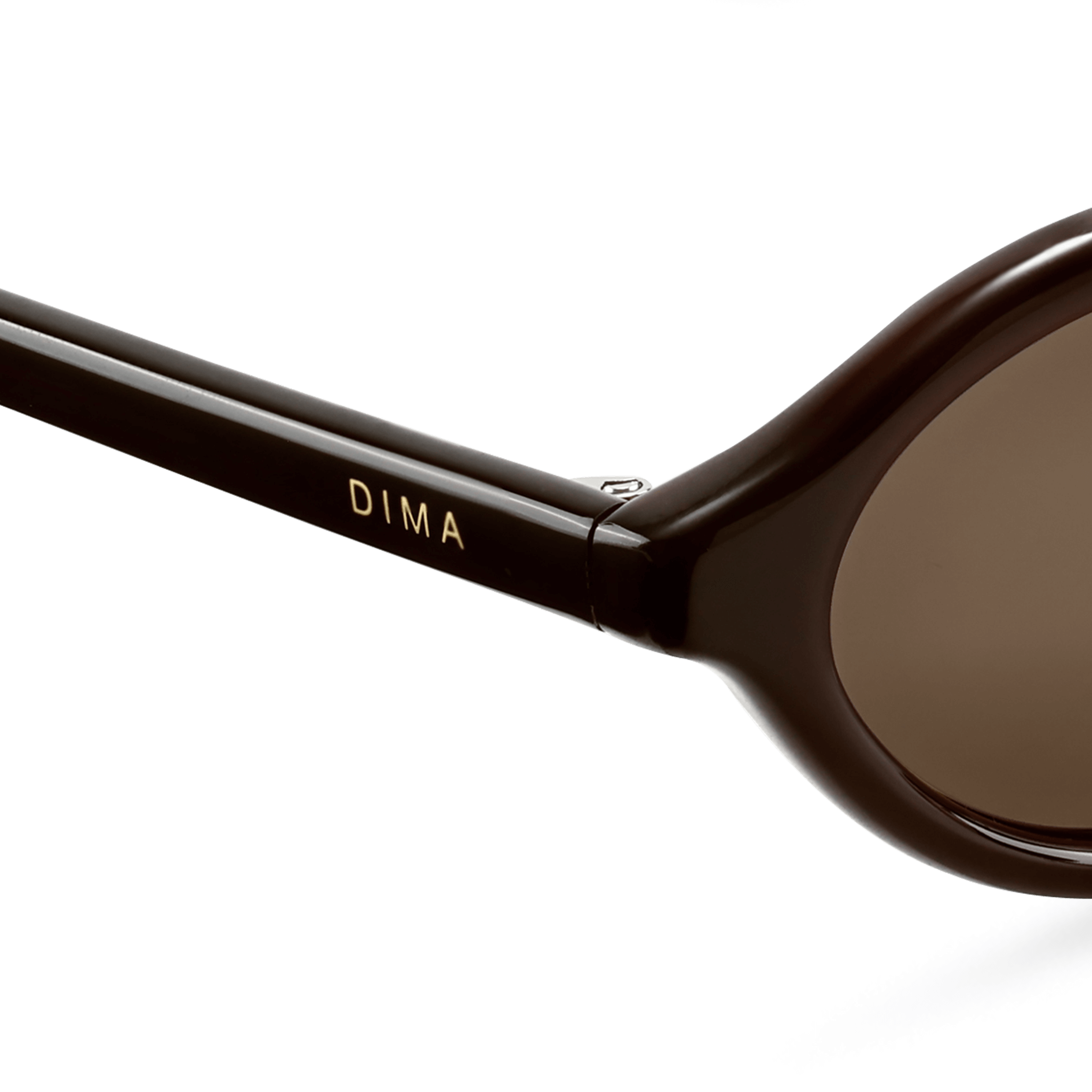 Dima Sunglasses Tess Brown Frame Brown Lens 5