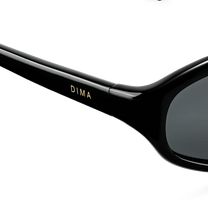 Dima Sunglasses Verve Black Frame Grey Lens 5