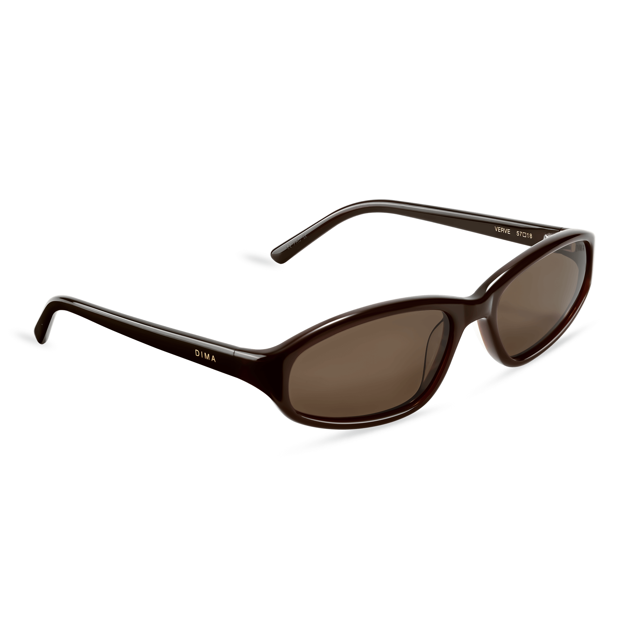 Dima Sunglasses Verve Brown Frame Brown Lens 3