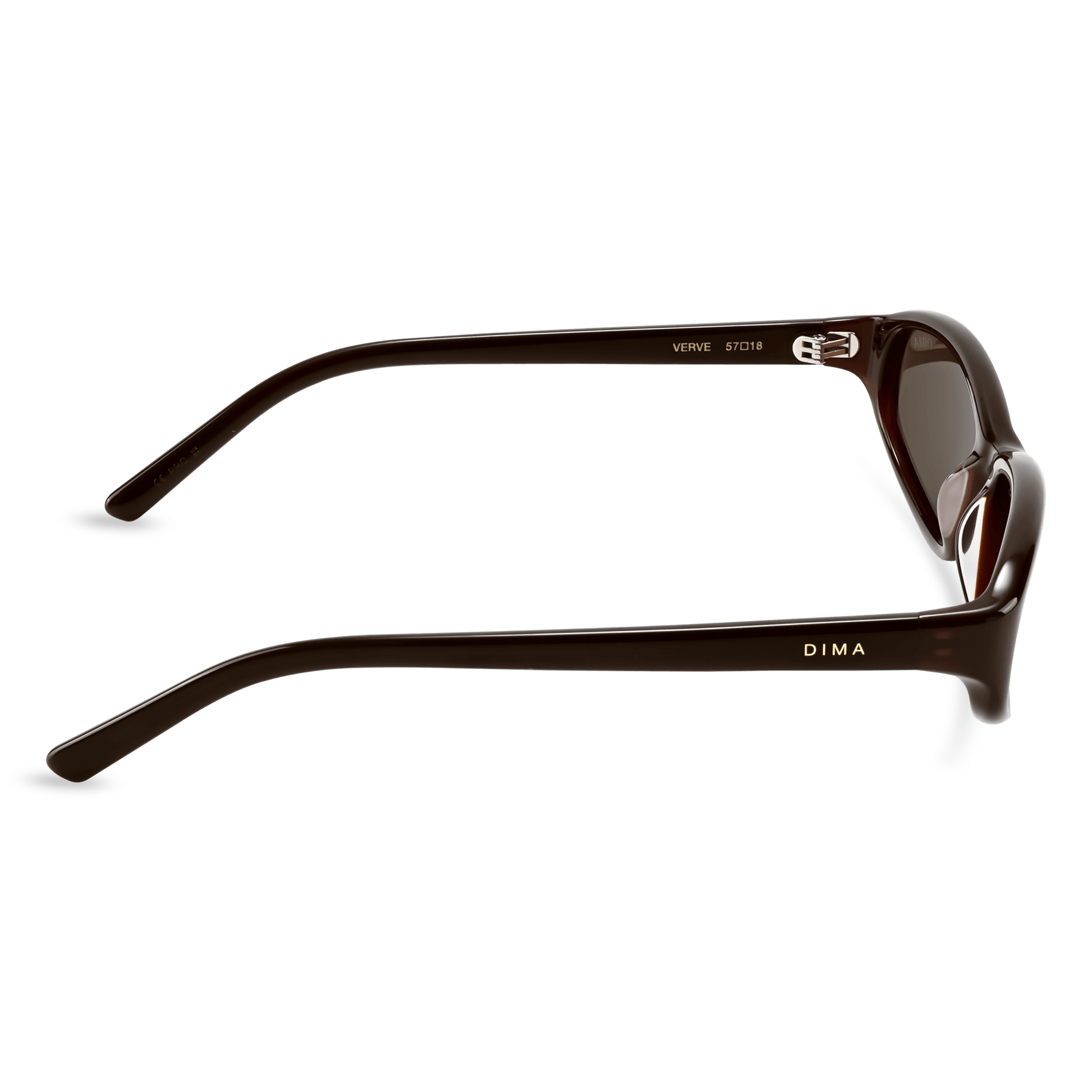 Dima Sunglasses Verve Brown Frame Brown Lens 4