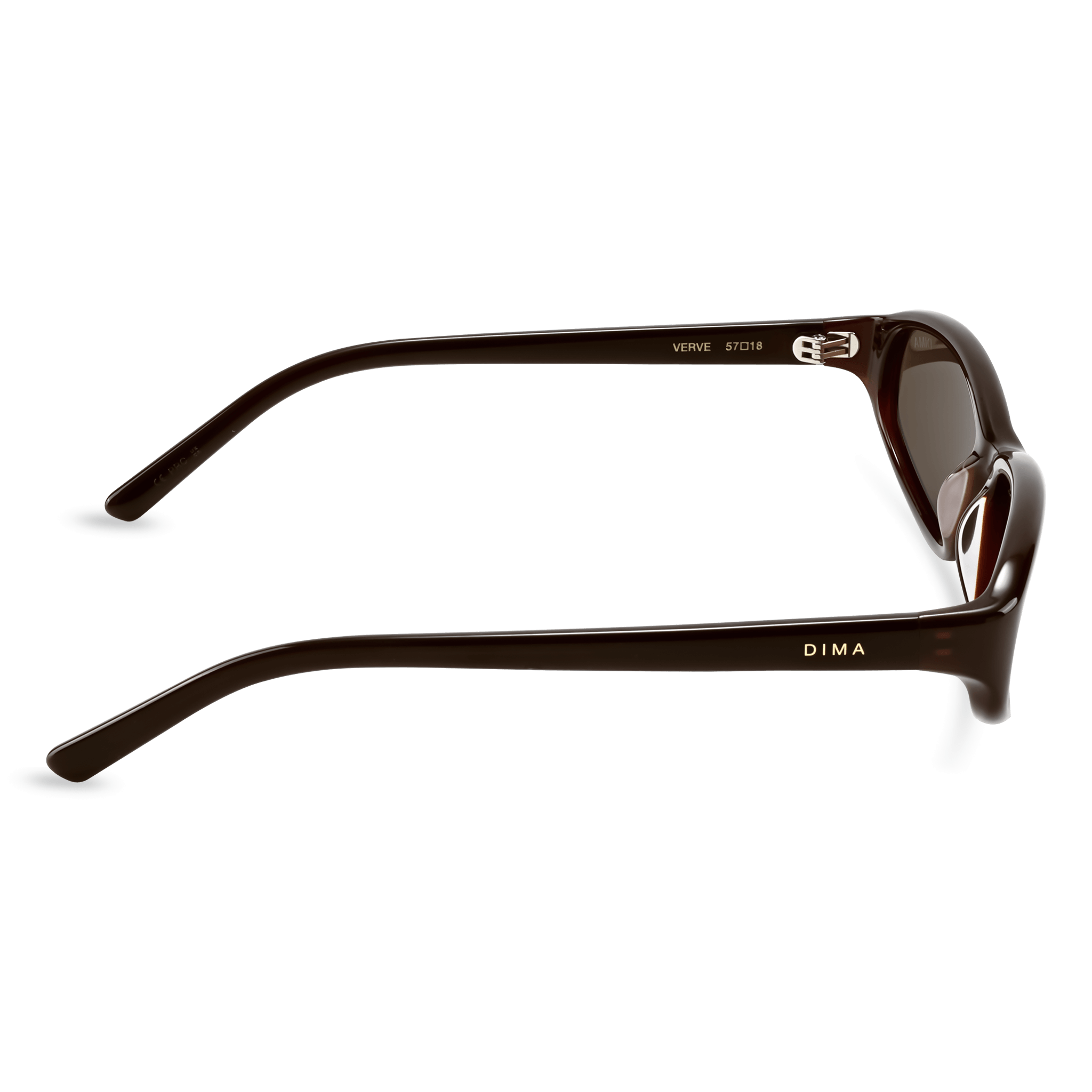 Dima Sunglasses Verve Brown Frame Brown Lens 4
