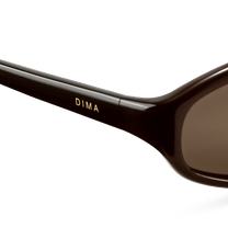 Dima Sunglasses Verve Brown Frame Brown Lens 5