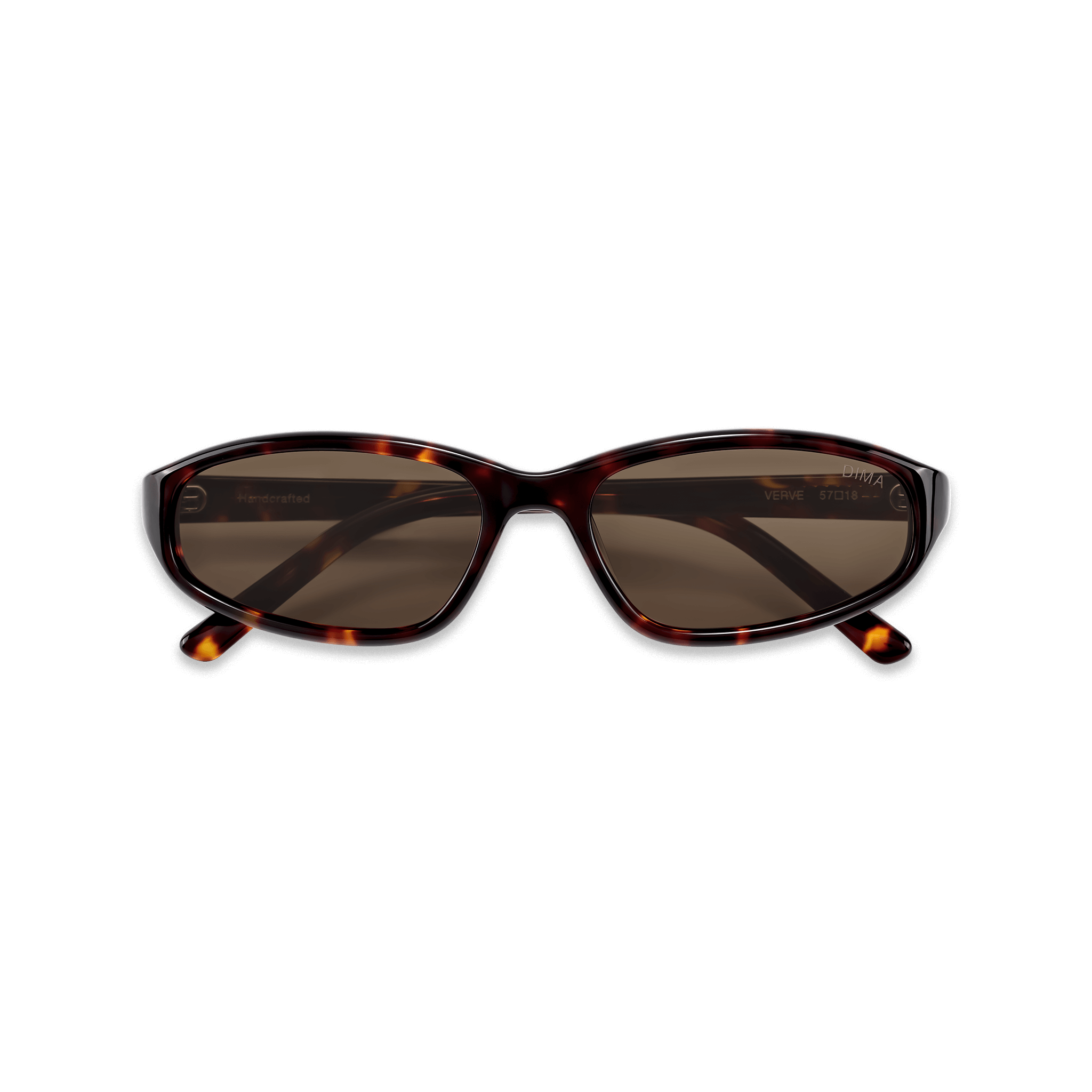 Dima Sunglasses Verve Dark Tortoise Frame Brown Lens 2