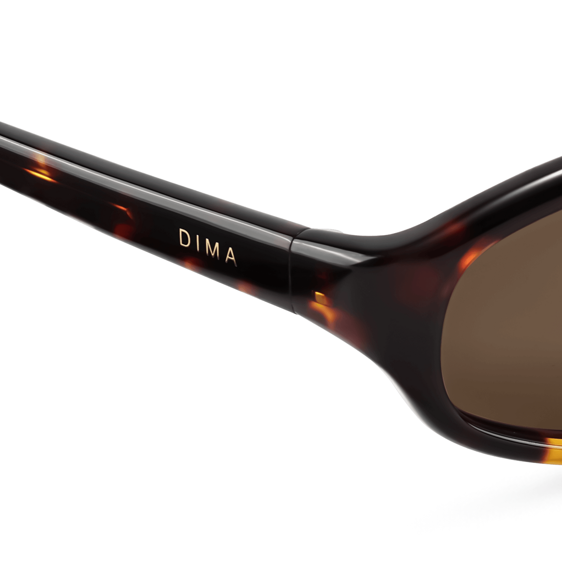 Dima Sunglasses Verve Dark Tortoise Frame Brown Lens 5